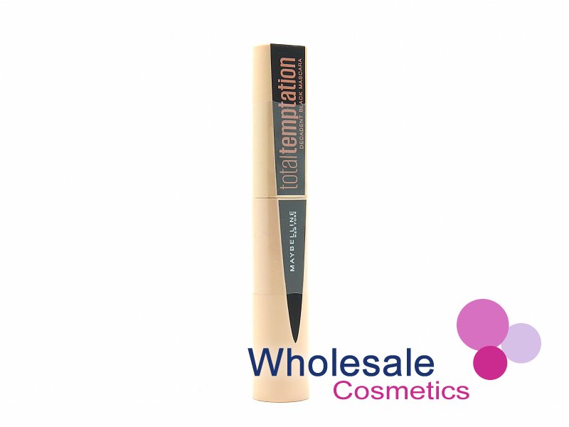 9 x Maybelline Total Temptation Decadent Black Mascara